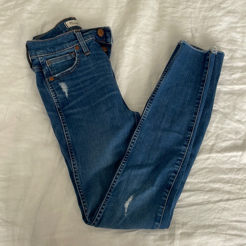 Madewell High Rise Skinny Jeans